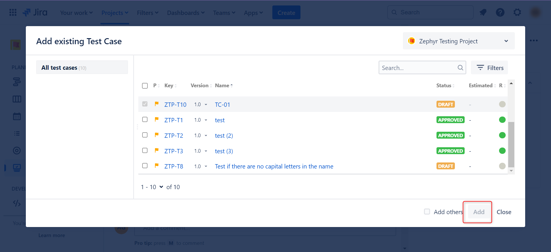 Zephyr Overview - testRigor AI-Based Automated Testing Tool